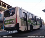 Transportes Flores RJ 128.023 na cidade de Duque de Caxias, Rio de Janeiro, Brasil, por Jorge Antonio de Souza Muros Filho. ID da foto: :id.