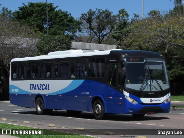Transcal Sul Transportes Coletivos 24838 na cidade de Porto Alegre, Rio Grande do Sul, Brasil, por Shayan Lee. ID da foto: 12118313.