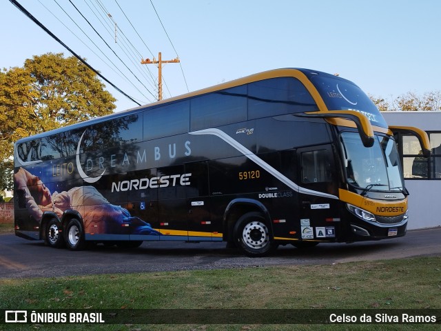 Expresso Nordeste 59120 na cidade de Paranavaí, Paraná, Brasil, por Celso da Silva Ramos. ID da foto: 12117509.