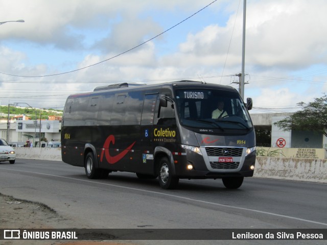 Coletivo Transportes 1014 na cidade de Caruaru, Pernambuco, Brasil, por Lenilson da Silva Pessoa. ID da foto: 12118529.
