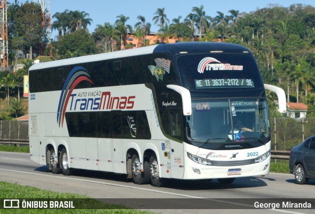 Auto Viação TransMinas 2022 na cidade de Santa Isabel, São Paulo, Brasil, por George Miranda. ID da foto: 12120507.