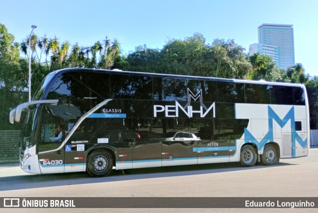 Empresa de Ônibus Nossa Senhora da Penha 64030 na cidade de Curitiba, Paraná, Brasil, por Eduardo Longuinho. ID da foto: 12120840.