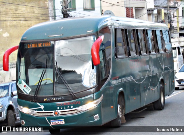 Companhia Coordenadas de Transportes 30100 na cidade de Santos Dumont, Minas Gerais, Brasil, por Isaias Ralen. ID da foto: 12121327.