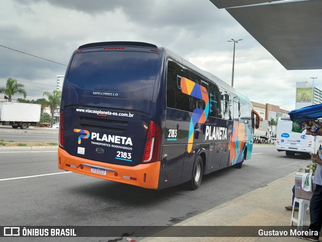 Planeta Transportes Rodoviários 2183 na cidade de Cariacica, Espírito Santo, Brasil, por Gustavo Moreira. ID da foto: 12119171.