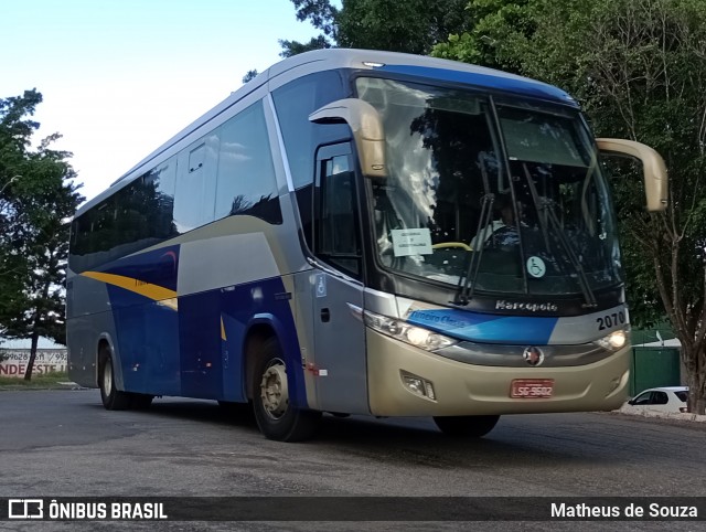 Primeira Classe Transportes 2070 na cidade de Luziânia, Goiás, Brasil, por Matheus de Souza. ID da foto: 12120363.