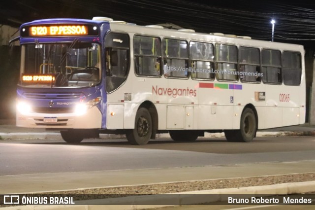 Consórcio Navegantes - 02 > Viação São Jorge > Transurb Transporte Urbano 02065 na cidade de João Pessoa, Paraíba, Brasil, por Bruno Roberto  Mendes. ID da foto: 12121476.