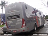 Empresa de Ônibus Pássaro Marron 45.001 na cidade de Itaquaquecetuba, São Paulo, Brasil, por Gilberto Mendes dos Santos. ID da foto: :id.