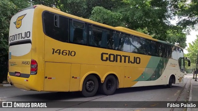 Empresa Gontijo de Transportes 14610 na cidade de São Paulo, São Paulo, Brasil, por Fábio Paixão. ID da foto: 12124215.