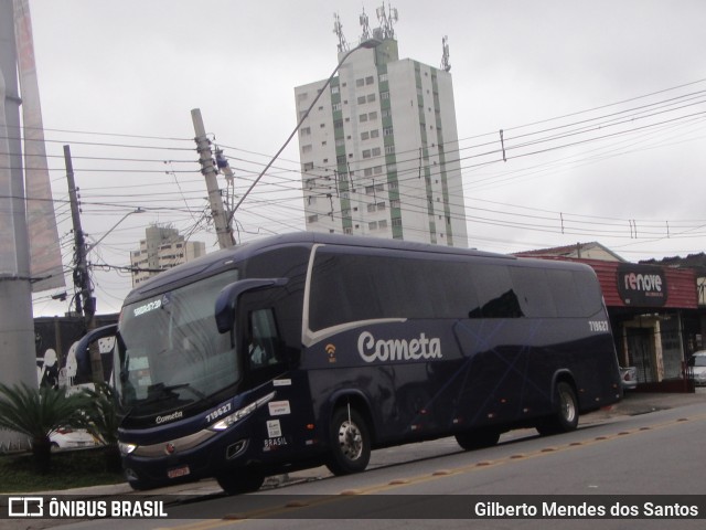 Viação Cometa 719627 na cidade de Suzano, São Paulo, Brasil, por Gilberto Mendes dos Santos. ID da foto: 12121848.
