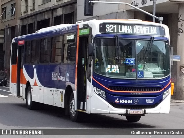 Viação Ideal B28529 na cidade de Rio de Janeiro, Rio de Janeiro, Brasil, por Guilherme Pereira Costa. ID da foto: 12124385.
