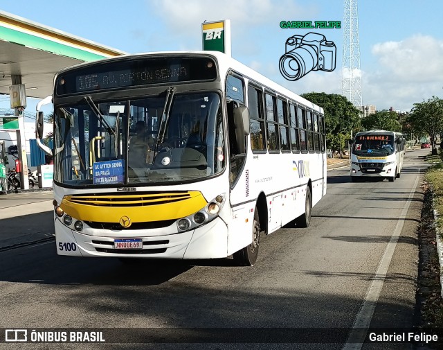 Via Sul TransFlor 5100 na cidade de Natal, Rio Grande do Norte, Brasil, por Gabriel Felipe. ID da foto: 12122084.