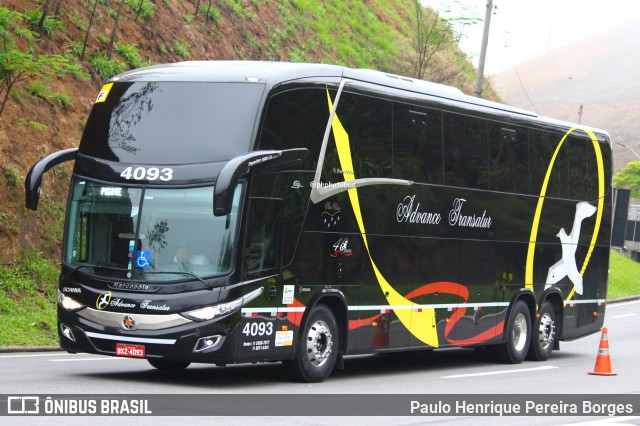 Advance Transatur 4093 na cidade de Piraí, Rio de Janeiro, Brasil, por Paulo Henrique Pereira Borges. ID da foto: 12123777.