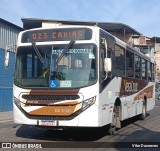 Auto Ônibus Vera Cruz DC 5.033 na cidade de Duque de Caxias, Rio de Janeiro, Brasil, por Vitor Dasneves. ID da foto: :id.