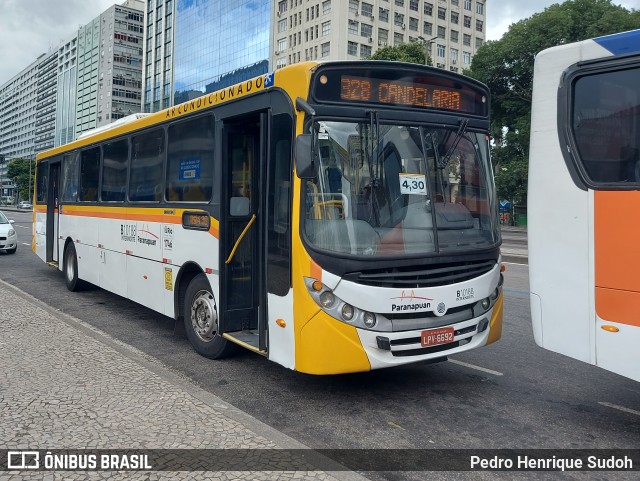 Transportes Paranapuan B10188 na cidade de Rio de Janeiro, Rio de Janeiro, Brasil, por Pedro Henrique Sudoh. ID da foto: 12126081.