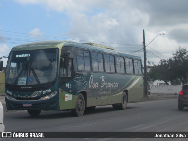 Asa Branca Turismo 20199 na cidade de Jaboatão dos Guararapes, Pernambuco, Brasil, por Jonathan Silva. ID da foto: 12125297.