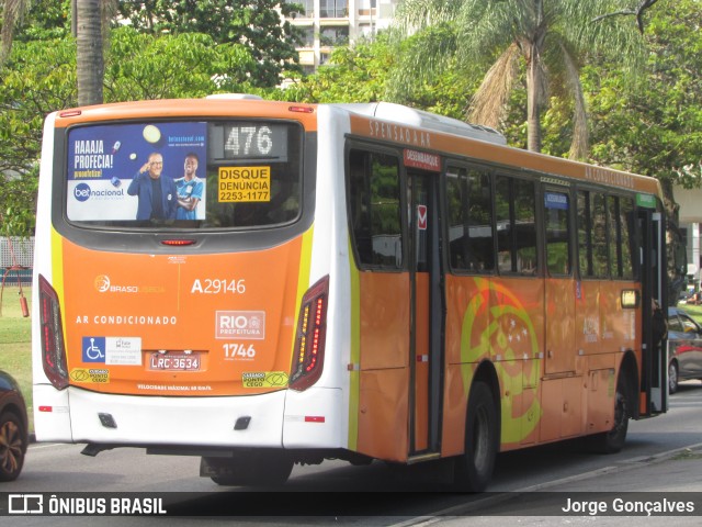Empresa de Transportes Braso Lisboa A29146 na cidade de Rio de Janeiro, Rio de Janeiro, Brasil, por Jorge Gonçalves. ID da foto: 12127482.