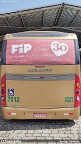 Jotur - Auto Ônibus e Turismo Josefense 7012 na cidade de Palhoça, Santa Catarina, Brasil, por Busologia Gabrielística. ID da foto: :id.