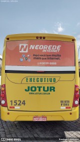 Jotur - Auto Ônibus e Turismo Josefense 1524 na cidade de Palhoça, Santa Catarina, Brasil, por Busologia Gabrielística. ID da foto: :id.
