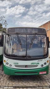 Jotur - Auto Ônibus e Turismo Josefense 1229 na cidade de Palhoça, Santa Catarina, Brasil, por Busologia Gabrielística. ID da foto: :id.