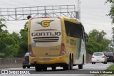 Empresa Gontijo de Transportes 21420 na cidade de Roseira, São Paulo, Brasil, por Antonio J. Moreira. ID da foto: :id.