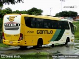 Empresa Gontijo de Transportes 7050 na cidade de Salvador, Bahia, Brasil, por Felipe Pessoa de Albuquerque. ID da foto: :id.