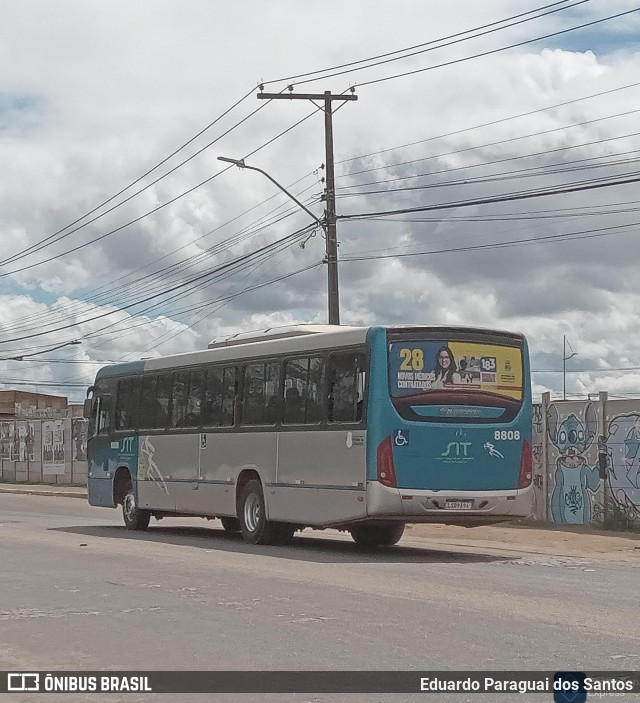 ATT - Atlântico Transportes e Turismo 8808 na cidade de Vitória da Conquista, Bahia, Brasil, por Eduardo Paraguai dos Santos. ID da foto: 12069033.