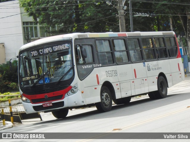 Transportes Campo Grande D53739 na cidade de Rio de Janeiro, Rio de Janeiro, Brasil, por Valter Silva. ID da foto: 12068830.