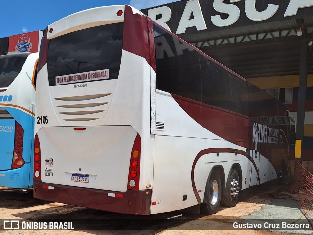 Ônibus Particulares 2106 na cidade de Cristalina, Goiás, Brasil, por Gustavo Cruz Bezerra. ID da foto: 12069490.