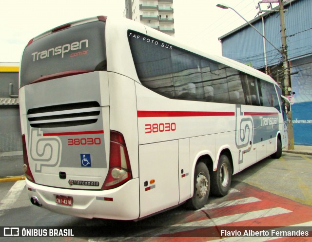 Transpen Transporte Coletivo e Encomendas 38030 na cidade de Sorocaba, São Paulo, Brasil, por Flavio Alberto Fernandes. ID da foto: 12069129.