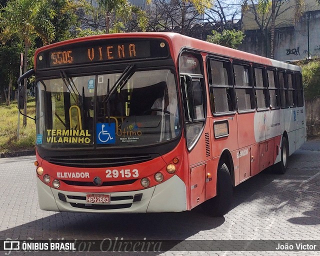 Transbus Transportes > Gávea Transportes 29153 na cidade de Belo Horizonte, Minas Gerais, Brasil, por João Victor. ID da foto: 12070600.