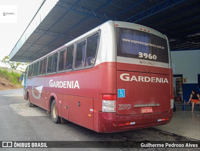 Expresso Gardenia 3960 na cidade de Lambari, Minas Gerais, Brasil, por Guilherme Pedroso Alves. ID da foto: 12070121.