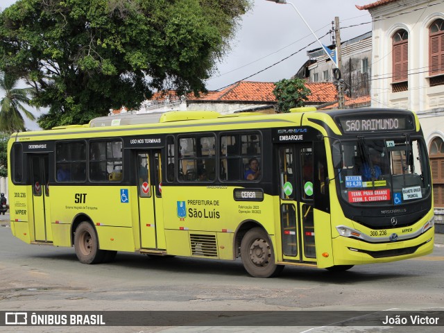 Víper Transportes 300.236 na cidade de São Luís, Maranhão, Brasil, por João Victor. ID da foto: 12070549.