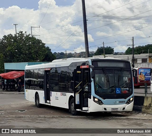 Vega Manaus Transporte 1019004 na cidade de Manaus, Amazonas, Brasil, por Bus de Manaus AM. ID da foto: 12069625.