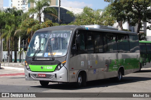 Transcooper > Norte Buss 1 6205 na cidade de São Paulo, São Paulo, Brasil, por Michel Sc. ID da foto: 12070512.