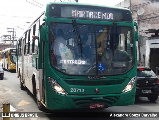 OT Trans - Ótima Salvador Transportes 20714 na cidade de Salvador, Bahia, Brasil, por Alexandre Souza Carvalho. ID da foto: 12069262.