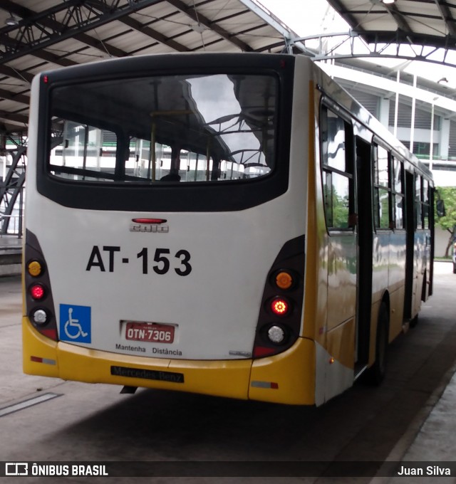 Empresa de Transportes Nova Marambaia AT-153 na cidade de Belém, Pará, Brasil, por Juan Silva. ID da foto: 12069988.