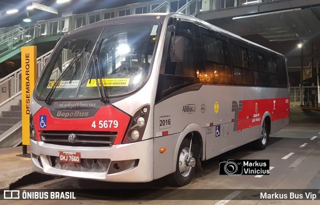 Allibus Transportes 4 5679 na cidade de São Paulo, São Paulo, Brasil, por Markus Bus Vip. ID da foto: 12070609.
