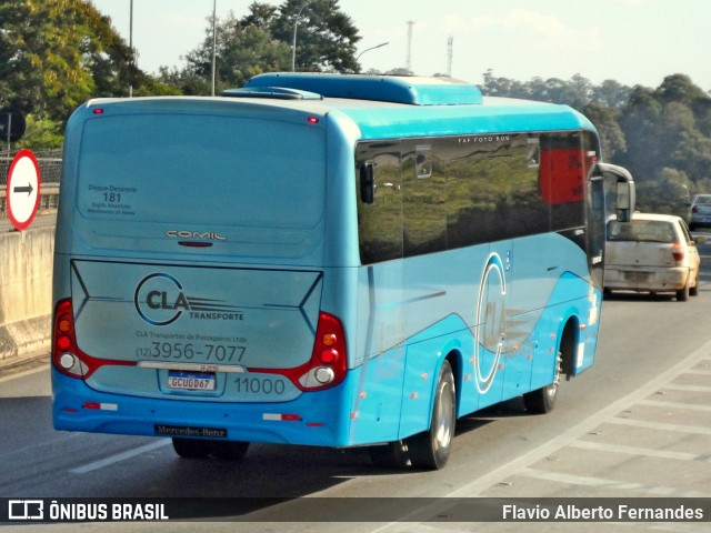 CLA Transportes 11000 na cidade de Mairinque, São Paulo, Brasil, por Flavio Alberto Fernandes. ID da foto: 12070075.