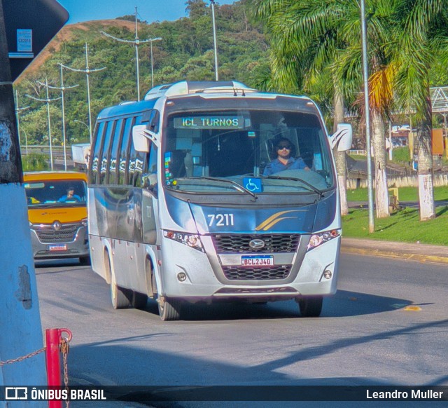 Francovig Transportes Coletivos 7211 na cidade de Cajati, São Paulo, Brasil, por Leandro Muller. ID da foto: 12069624.