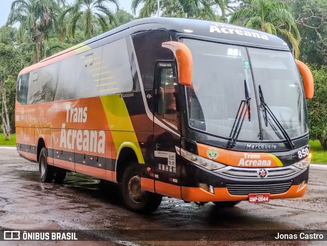 Empresa de Transporte Coletivo Trans Acreana 850 na cidade de Rio Branco, Acre, Brasil, por Jonas Castro. ID da foto: 12068852.