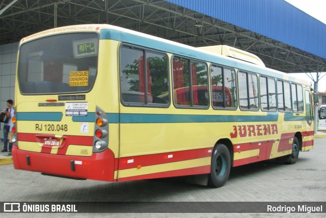 Auto Viação Jurema RJ 120.048 na cidade de Duque de Caxias, Rio de Janeiro, Brasil, por Rodrigo Miguel. ID da foto: 12069513.