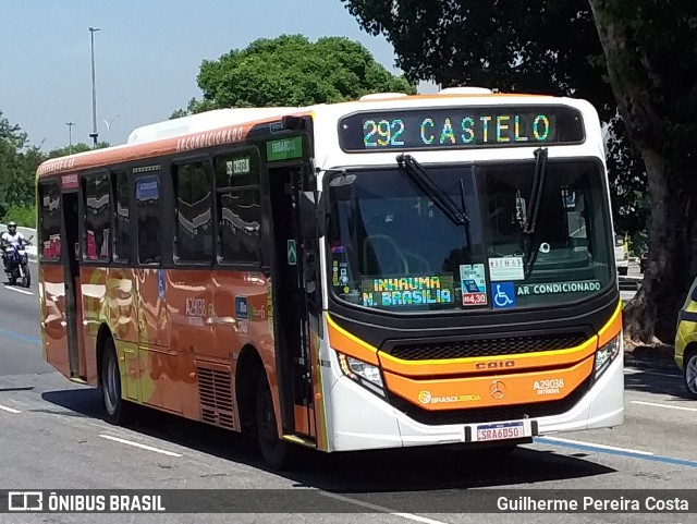 Empresa de Transportes Braso Lisboa A29038 na cidade de Rio de Janeiro, Rio de Janeiro, Brasil, por Guilherme Pereira Costa. ID da foto: 12070435.