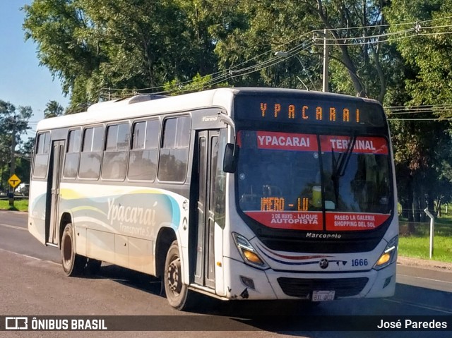Ypacarai Transporte S.A. - Línea 242 1666 na cidade de Luque, Central, Paraguai, por José Paredes. ID da foto: 12070611.