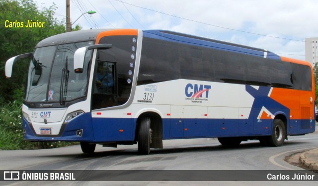 CMT - Consórcio Metropolitano Transportes 3131 na cidade de Cuiabá, Mato Grosso, Brasil, por Carlos Júnior. ID da foto: 12070747.