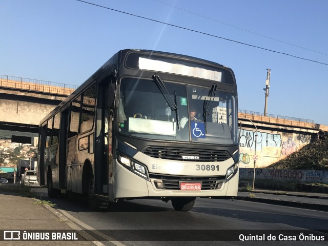 Bettania Ônibus 30891 na cidade de Belo Horizonte, Minas Gerais, Brasil, por Quintal de Casa Ônibus. ID da foto: 12068326.