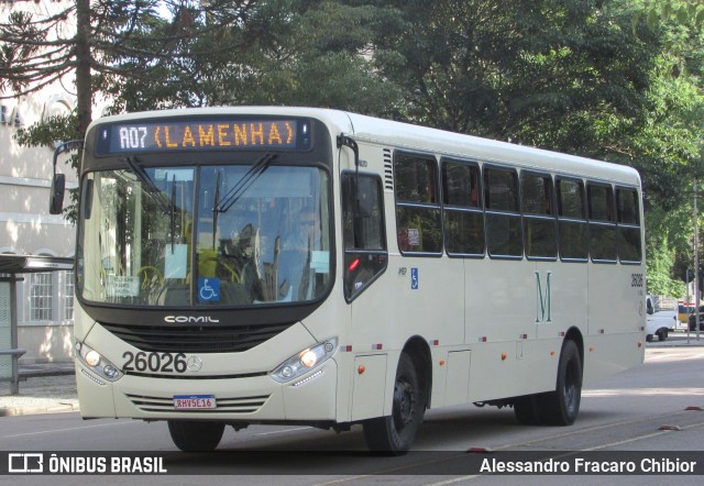 Viação do Sul 26026 na cidade de Curitiba, Paraná, Brasil, por Alessandro Fracaro Chibior. ID da foto: 12068894.
