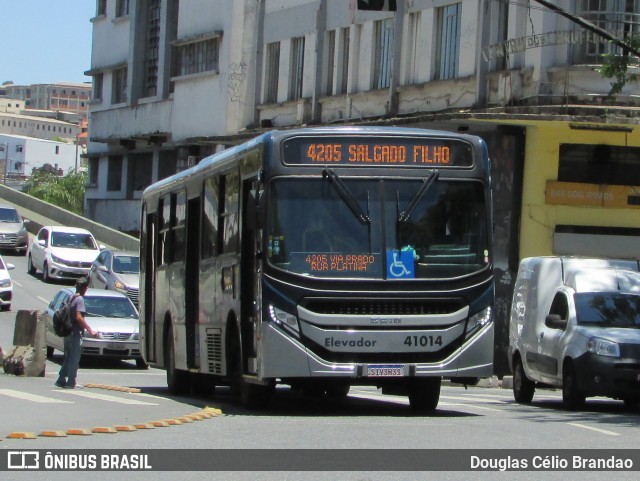 Urca Auto Ônibus 41014 na cidade de Belo Horizonte, Minas Gerais, Brasil, por Douglas Célio Brandao. ID da foto: 12069671.