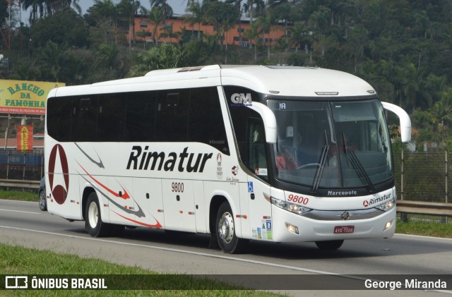 Rimatur Transportes 9800 na cidade de Santa Isabel, São Paulo, Brasil, por George Miranda. ID da foto: 12070233.