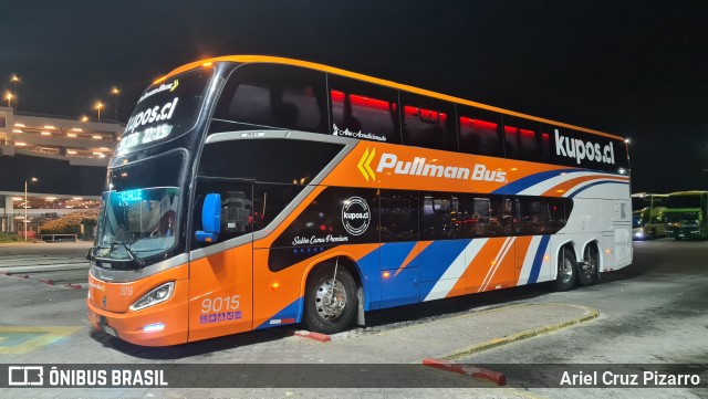 Pullman Bus 9015 na cidade de La Serena, Elqui, Coquimbo, Chile, por Ariel Cruz Pizarro. ID da foto: 12070142.