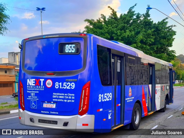 Next Mobilidade - ABC Sistema de Transporte 81.529 na cidade de Diadema, São Paulo, Brasil, por Juliano Soares. ID da foto: 12068726.
